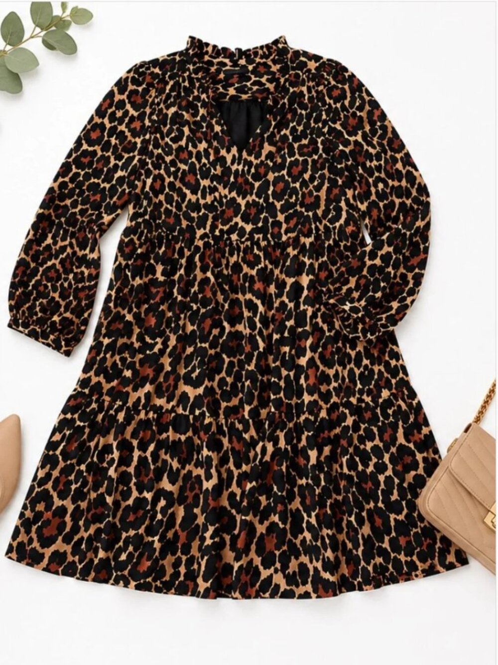 J.Crew Leopard Print Mini Dress XS | Fall Family Photos Concert Nashville Outfit